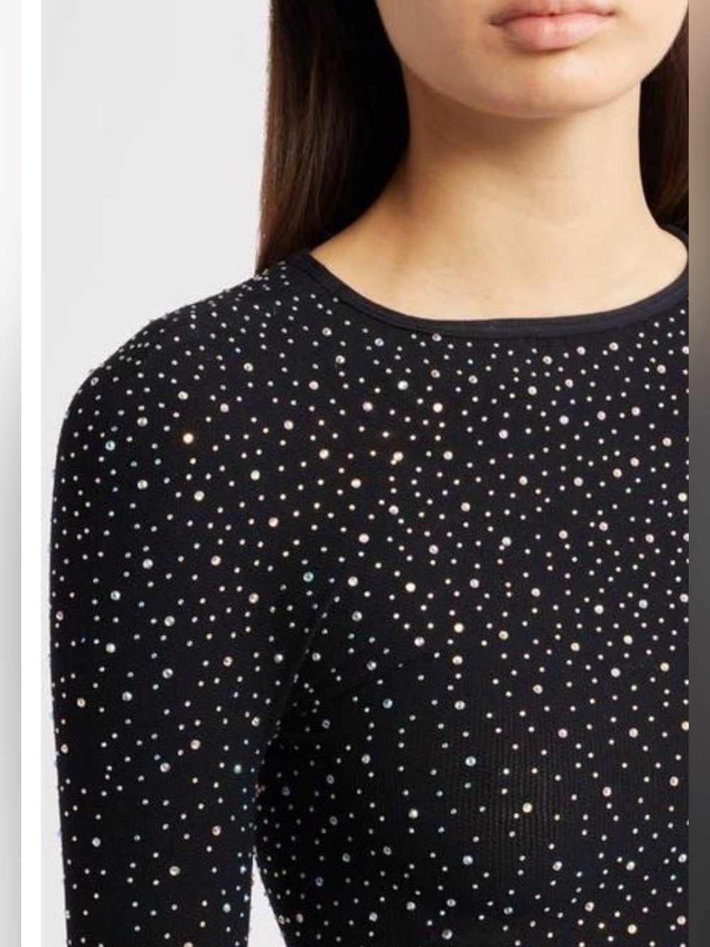 FREE PEOPLE Night Sky Long Sleeve TOP - Picture 6 of 15